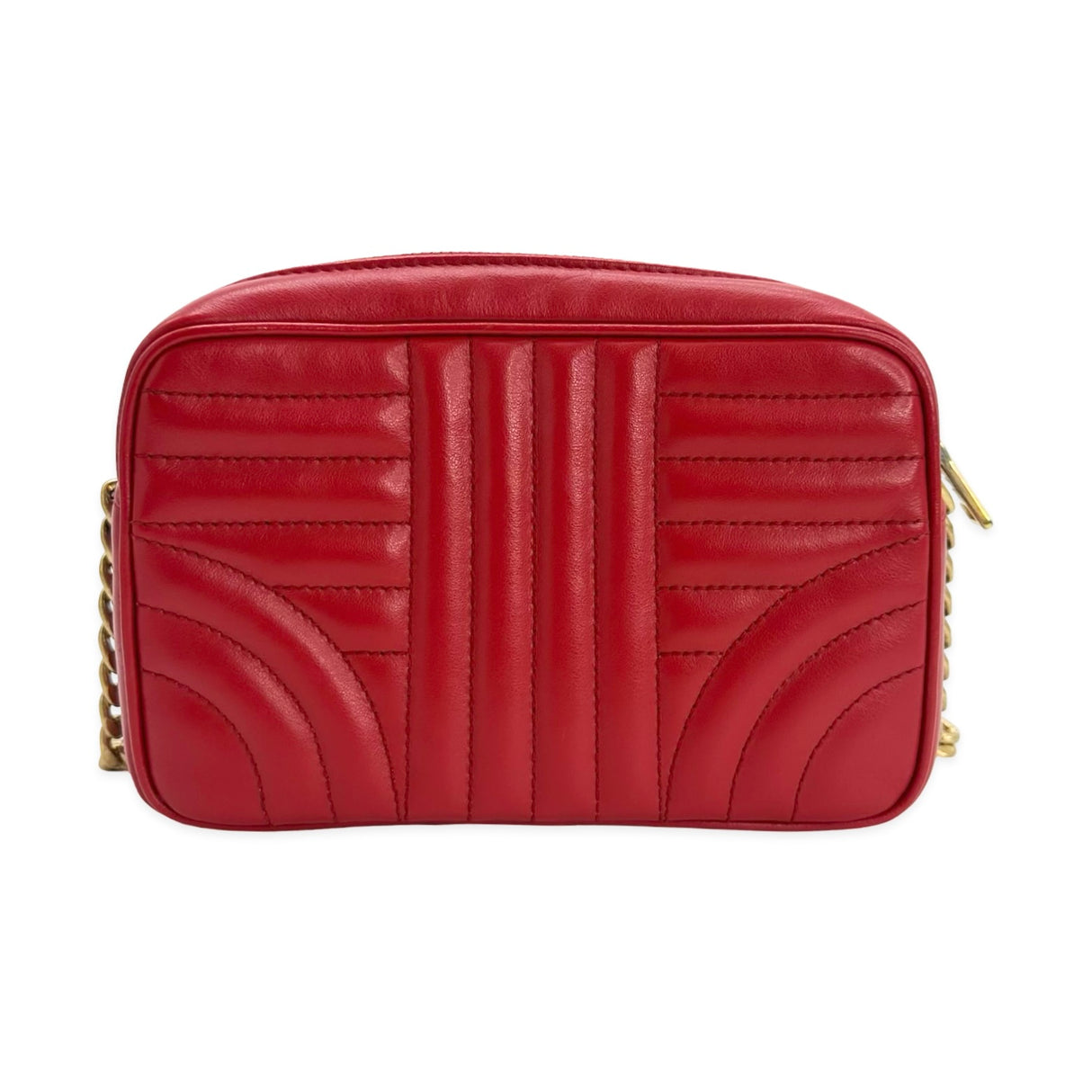 Quilted Leather Diagramme Camera Bag