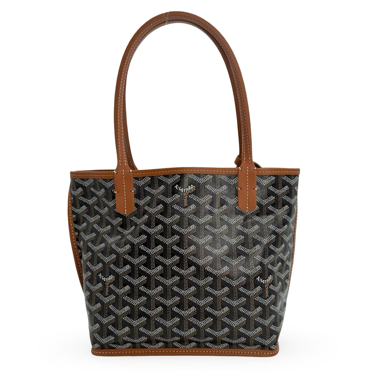 GOYARD: Goyardine Reversible Mini Anjou