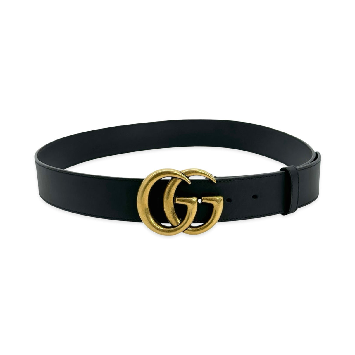 Calfskin GG Marmont Wide Belt
