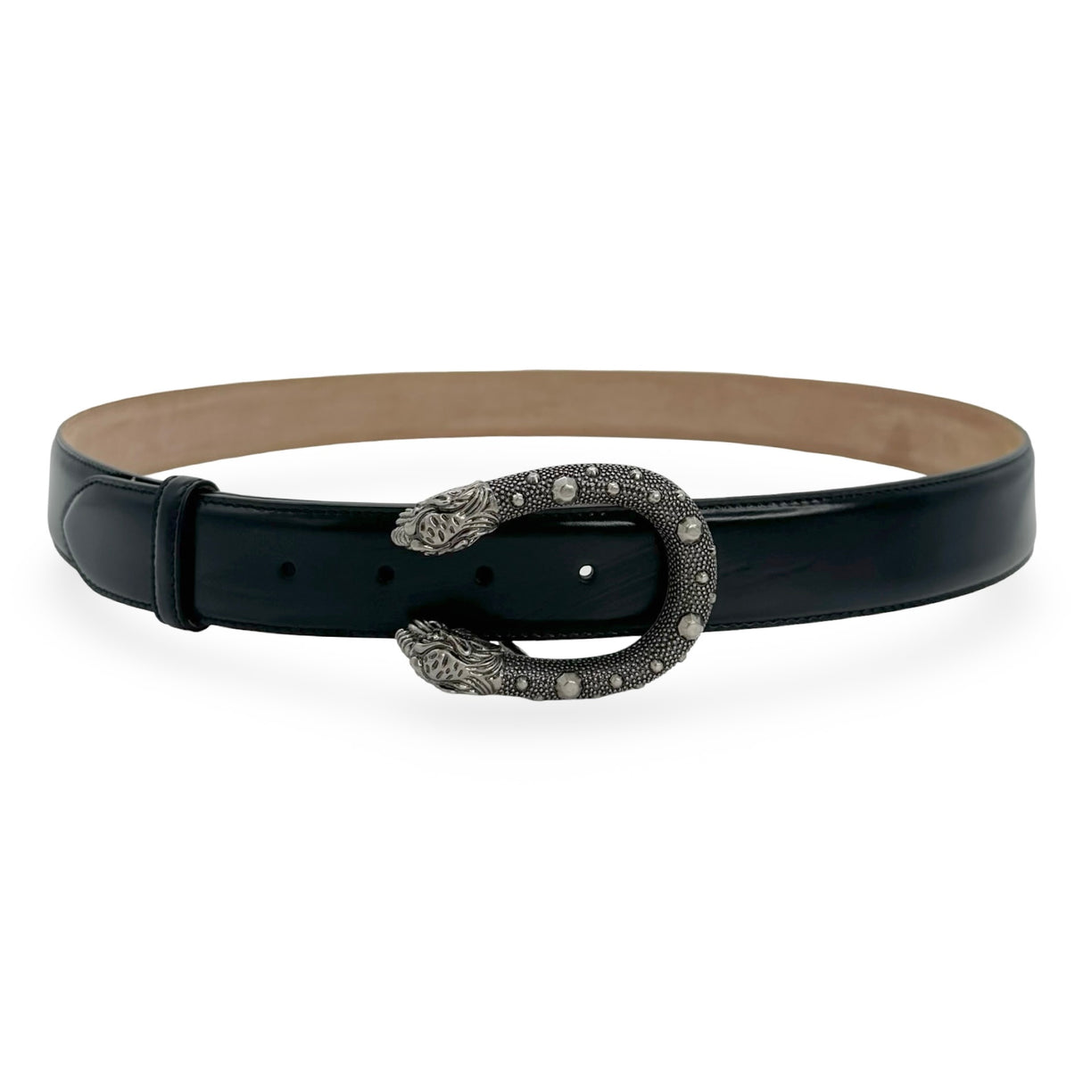 GUCCI: Leather Dionysus Belt