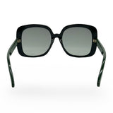 GUCCI: Square Web Sunglasses