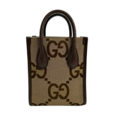GUCCI: Jumbo GG Canvas Mini Tote