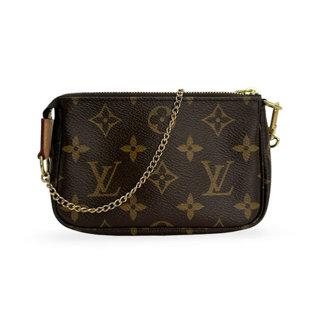 LOUIS VUITTON: Monogram Mini Pochette Accessoires