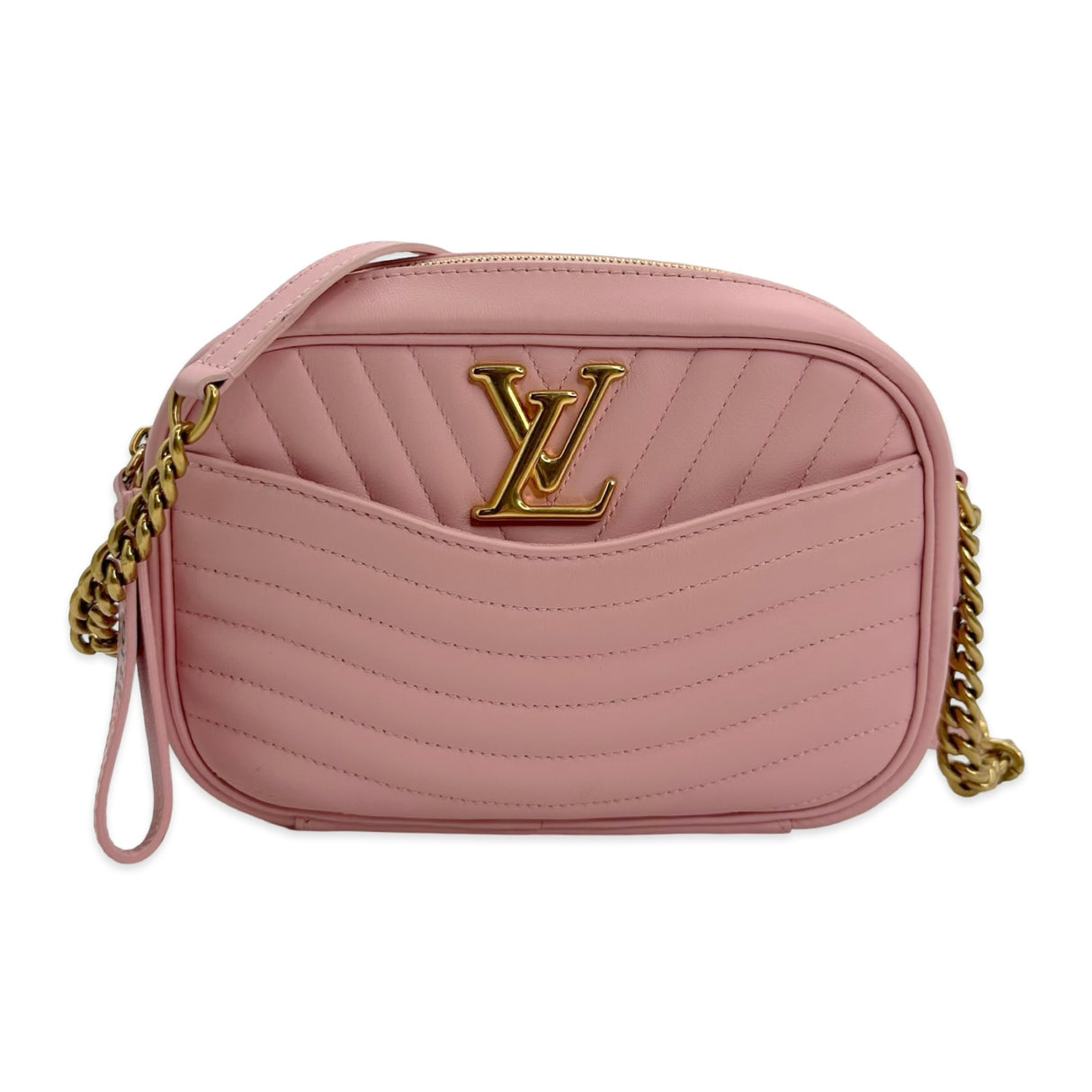 LOUIS VUITTON: Quilted Calfskin New Wave Camera Bag