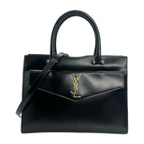 SAINT LAURENT: Leather Medium Uptown Tote