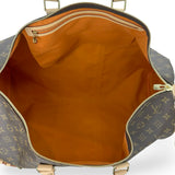 LOUIS VUITTON: Monogram Stripe Keepall Bandouliere 55