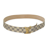 LOUIS VUITTON: Damier Azur 40mm Initiales Belt