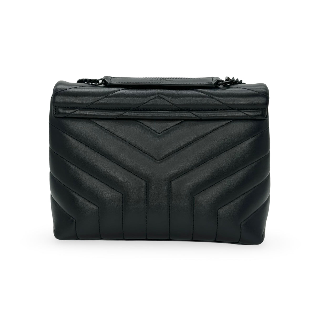 SAINT LAURENT: Quilted Leather Small LouLou