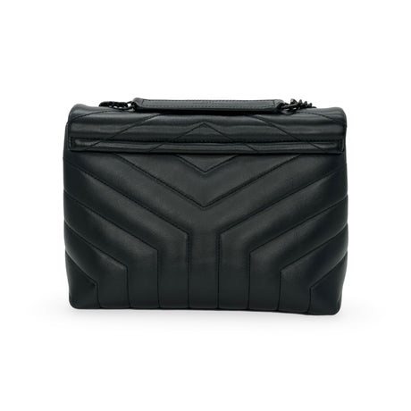 SAINT LAURENT: Quilted Leather Small LouLou