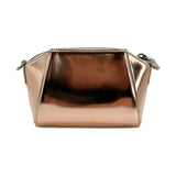 GIVENCHY: Metallic Calfskin Nano Antigona Crossbody Bag