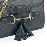 GUCCI: Microguccissima Mini Emily Chain Flap Bag