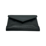 SAINT LAURENT: Calfskin Letter Card Case Wallet