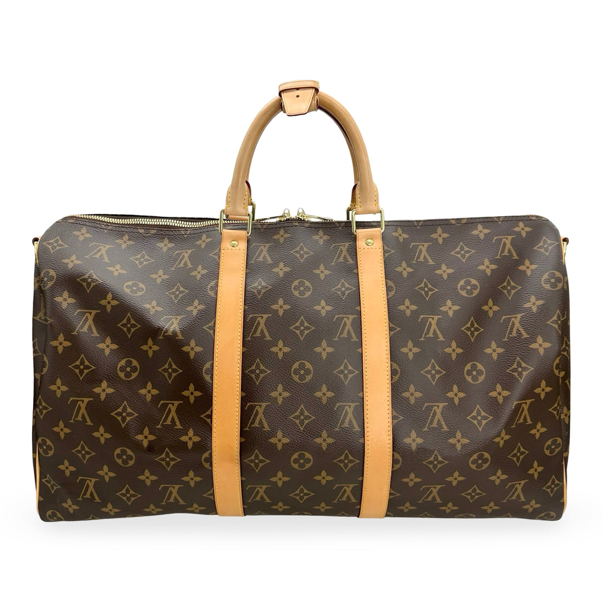 LOUIS VUITTON: Monogram Keepall Bandouliere 50
