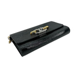 LOUIS VUITTON: Epi Electric Pochette Evening Chain Wallet