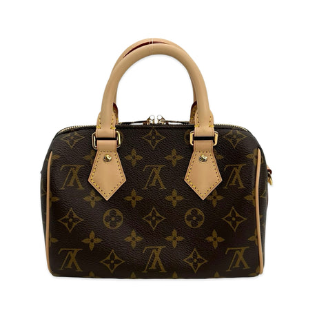 LOUIS VUITTON: Monogram Speedy Bandouliere 20