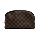 LOUIS VUITTON: Damier Ebene Trousse Cosmetic Bag
