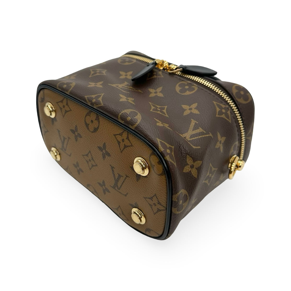 LOUIS VUITTON: Monogram Reverse Vanity PM