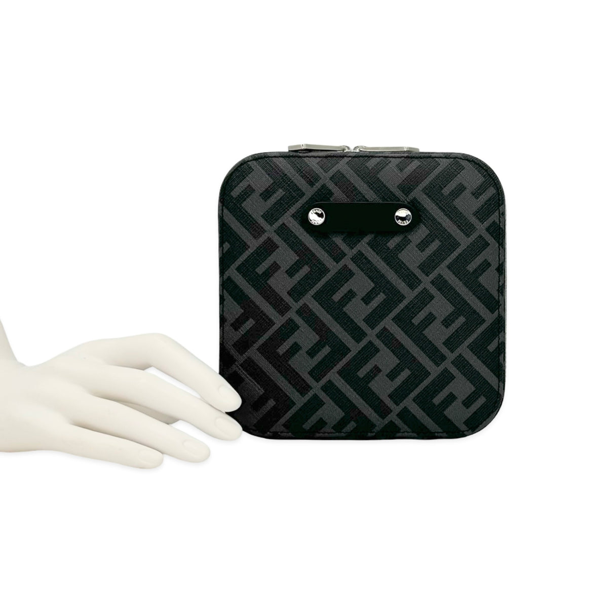 FENDI: Zucca Jewelry Case