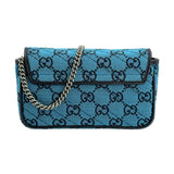 GG Canvas Super Mini Marmont Shoulder Bag