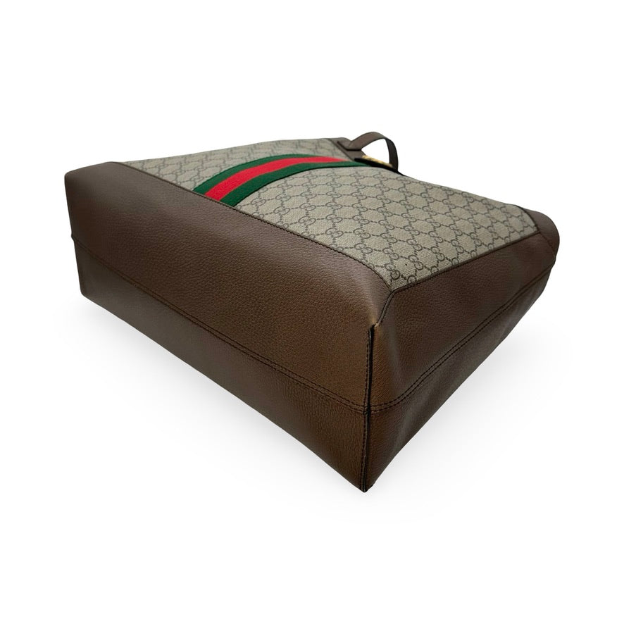 GUCCI: GG Supreme Ophidia Large Soft Tote
