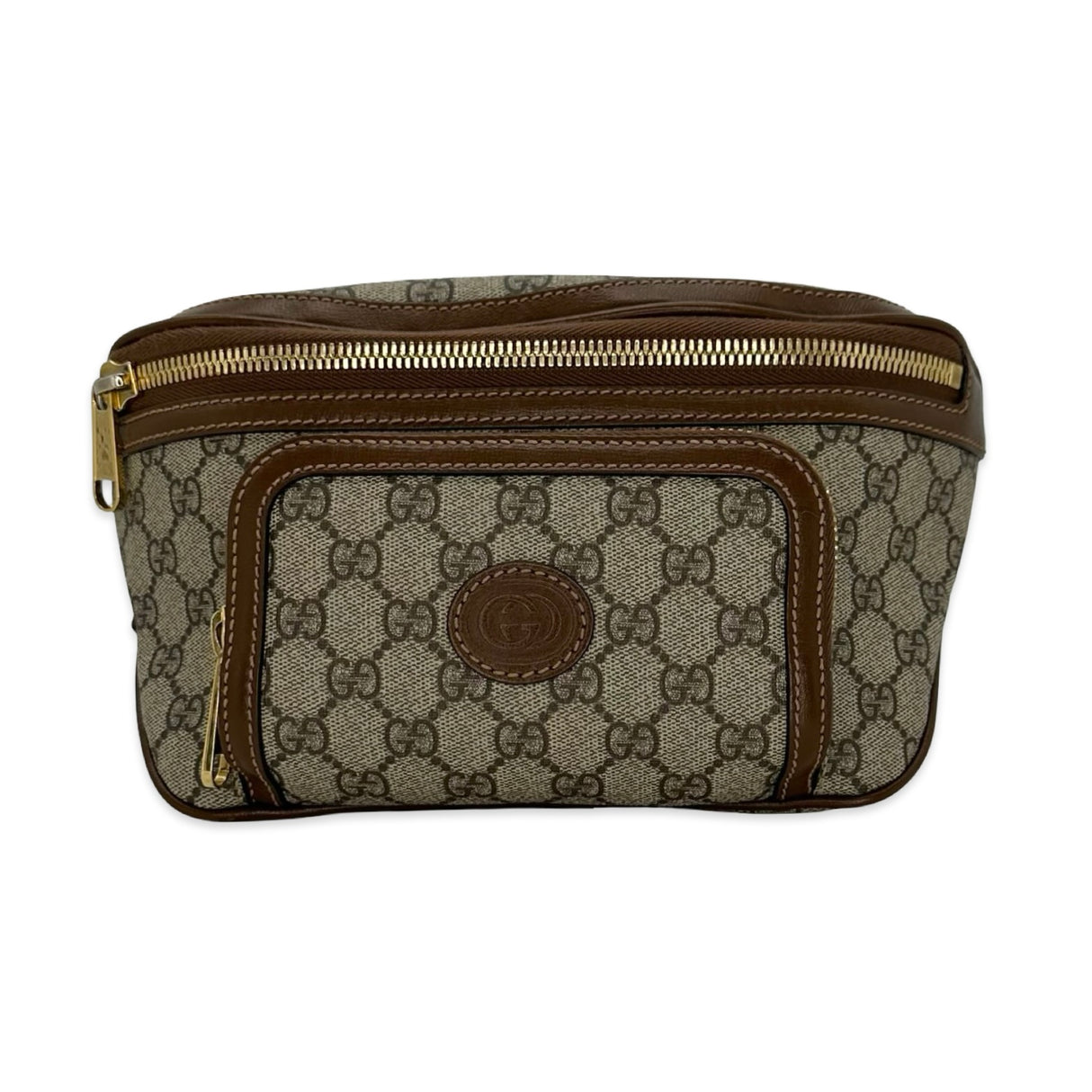 GUCCI: GG Supreme Interlocking G Retro Belt Bag