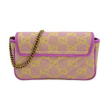 GG Canvas Super Mini Marmont Chain Bag