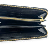 LOUIS VUITTON: Damier Paillettes Ebene Sequin Zippy Wallet