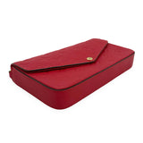 LOUIS VUITTON: Monogram Empreinte Felicie Pochette