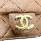 CHANEL: Quilted Lambskin Trendy Pocket Hobo Bag