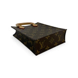 LOUIS VUITTON: Monogram Petit Sac Plat