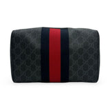GUCCI: GG Supreme Large Web Toiletry Bag