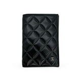 CHANEL: Quilted Lambskin Passport Holder