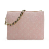 LOUIS VUITTON: Denim Monogram Coussin PM