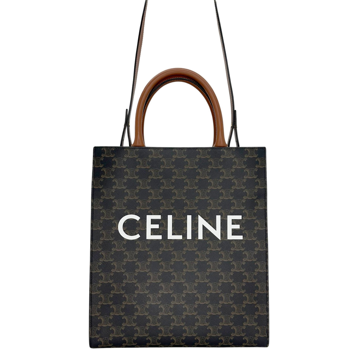 CELINE: Triomphe Cabas Vertical Small Tote