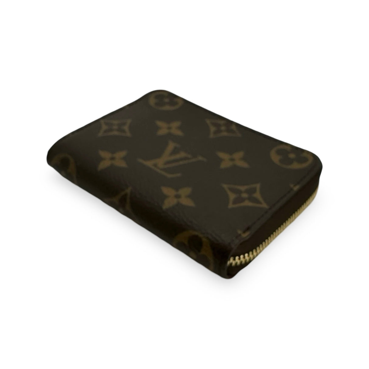 LOUIS VUITTON: Monogram Zippy Coin Purse