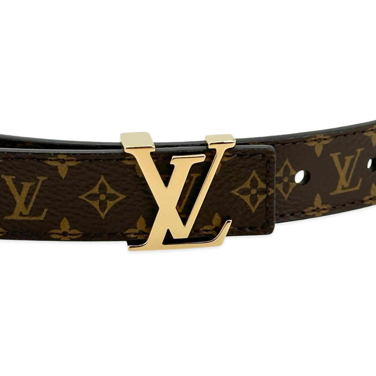 Monogram LV Initiales Thin 20mm Belt