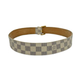 Damier Azur Belt