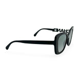 CHANEL: Square Crystal Sunglasses