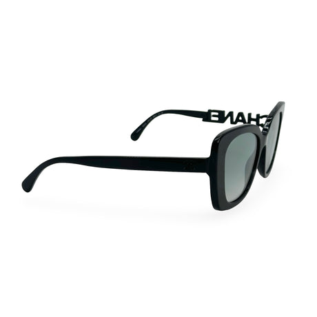 CHANEL: Square Crystal Sunglasses