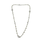 CHANEL: Crystal CC Beaded Long Necklace