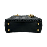 Cannage Calfskin Small Badges Lady Dior