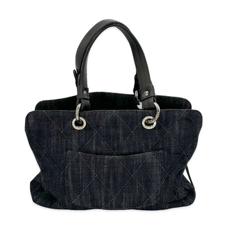 CHANEL: Denim Timeless CC Small Tote