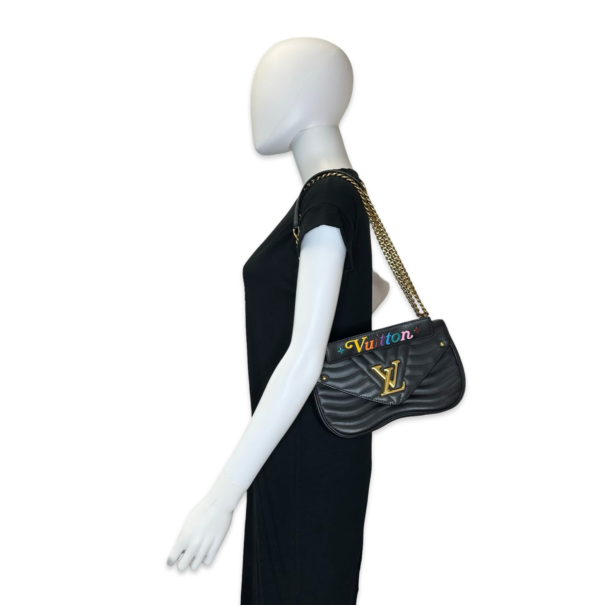 Quilted Calfskin New Wave MM