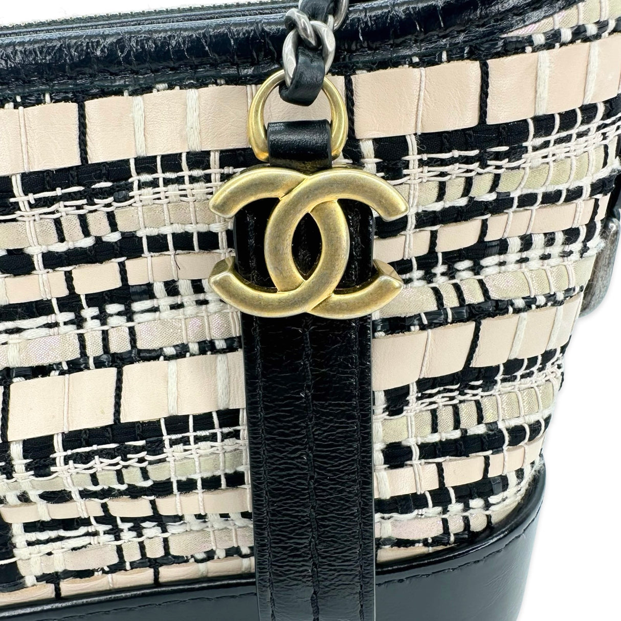 CHANEL: Tweed Small Gabrielle Hobo Bag
