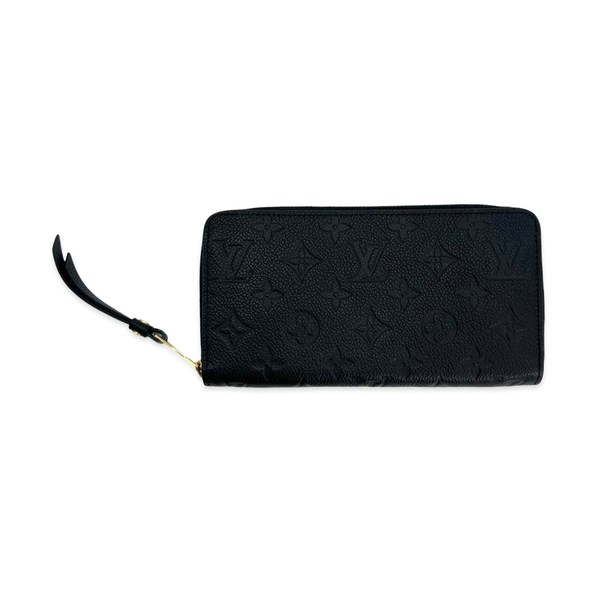 LOUIS VUITTON: Monogram Empreinte Zippy Wallet