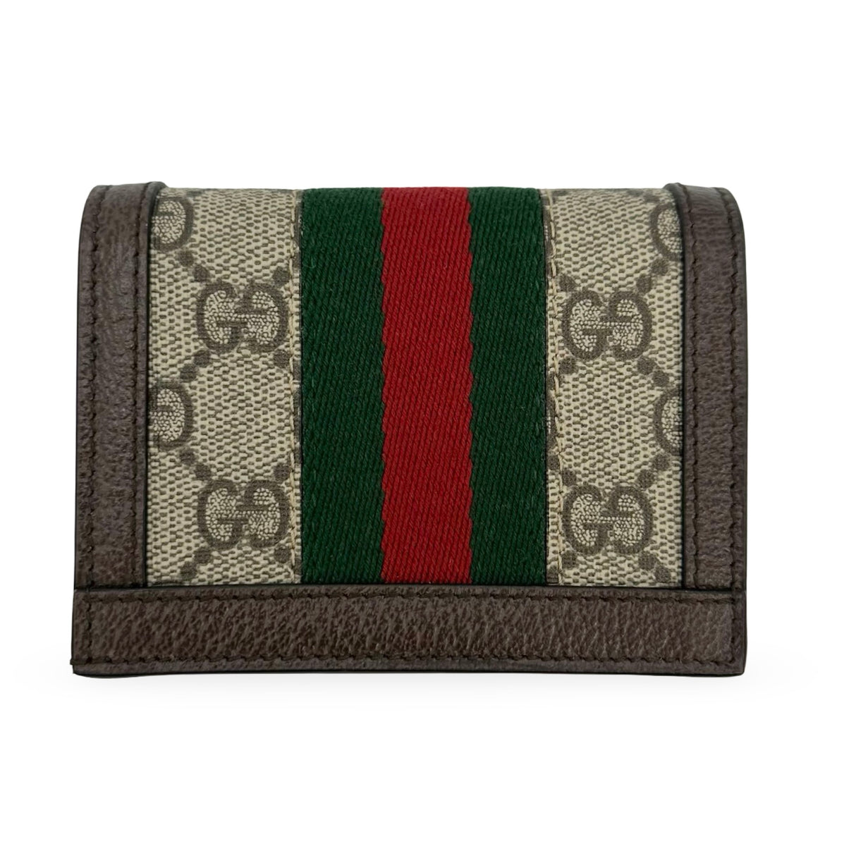 GUCCI: GG Supreme Ophidia Compact Wallet