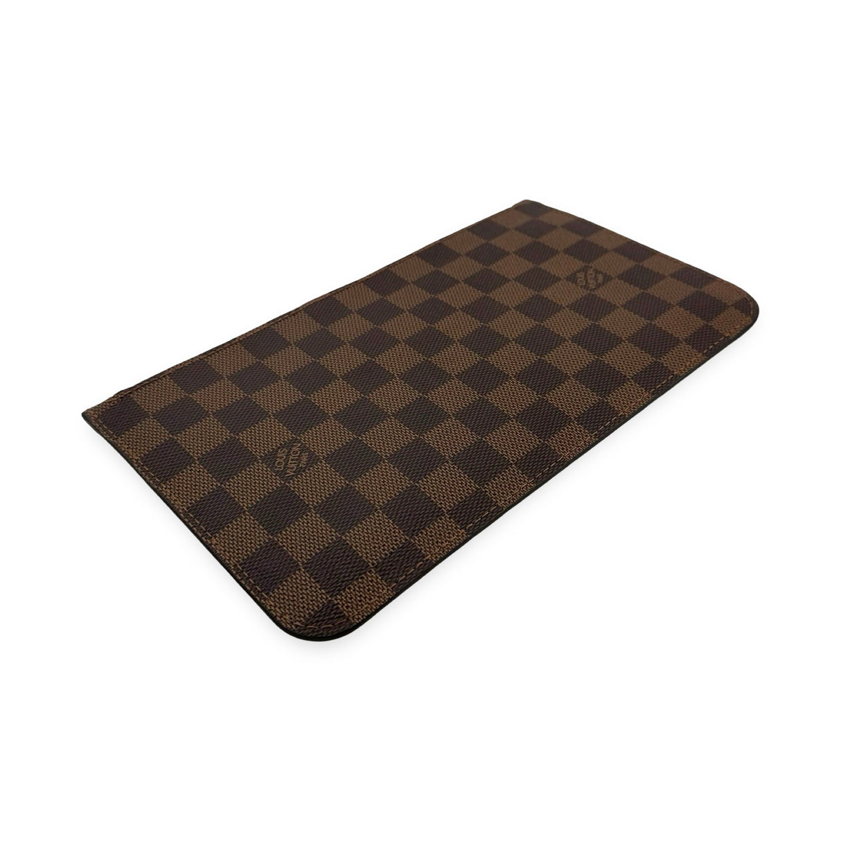 LOUIS VUITTON: Damier Ebene Neverfull Pochette