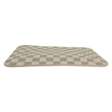 LOUIS VUITTON: Damier Azur Neverfull Pochette