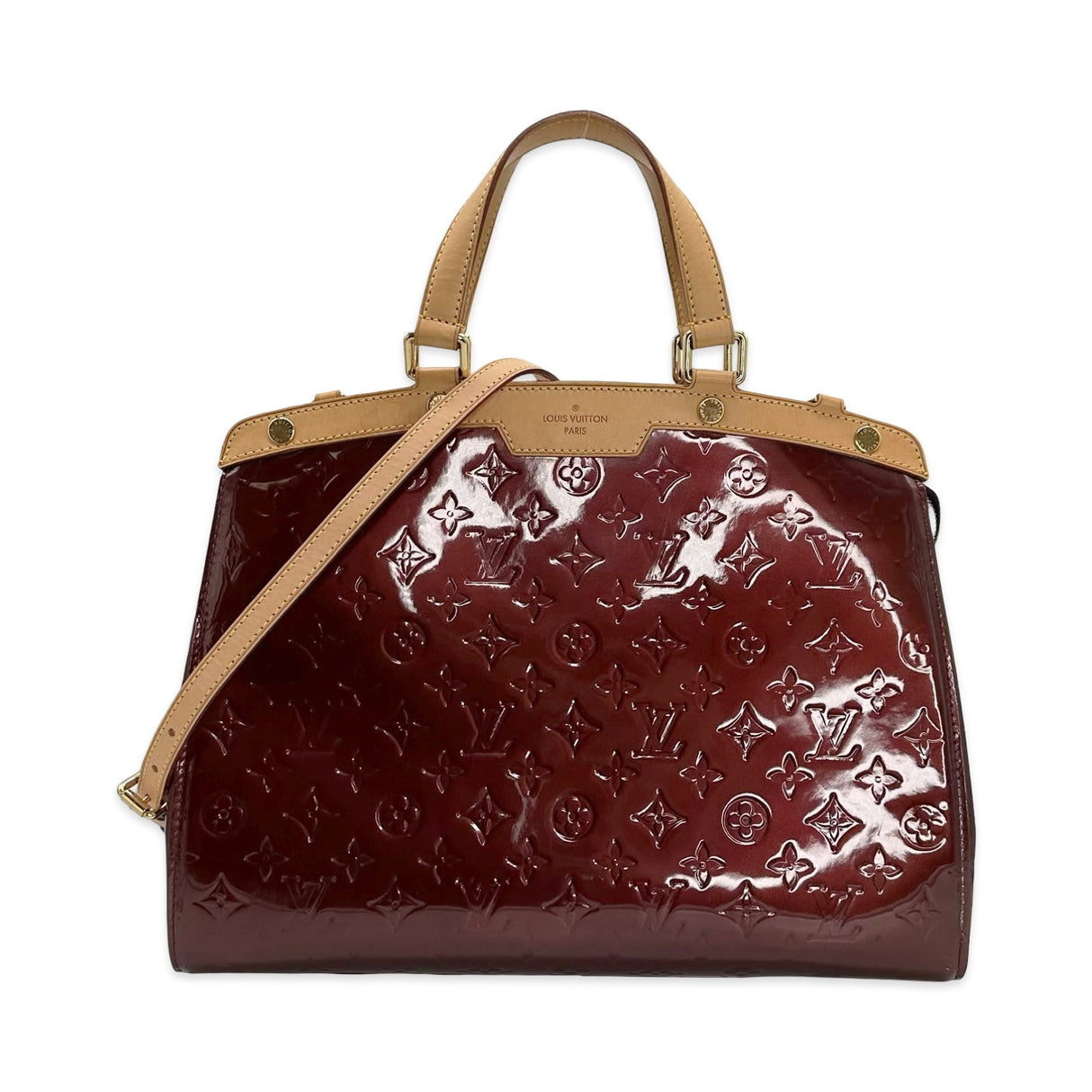 LOUIS VUITTON: Monogram Vernis Brea MM