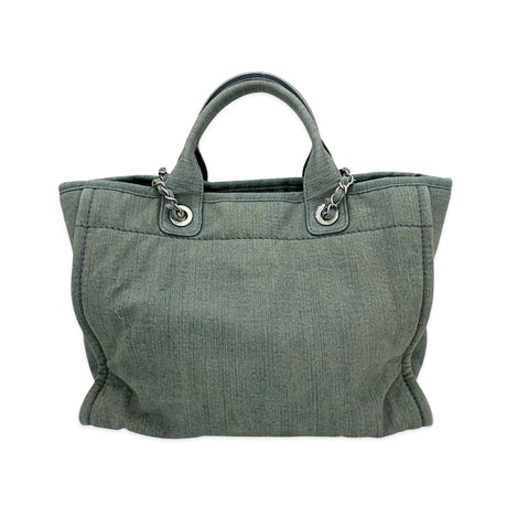CHANEL: Denim Small Deauville Tote